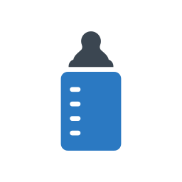 Milk bottle icon