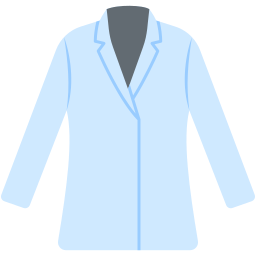 manteau de docteur Icône