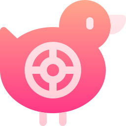 Duck shooting icon