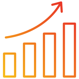 croissance Icône