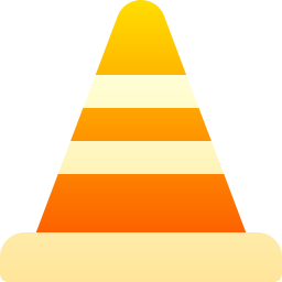 Traffic cone icon