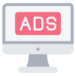 pubblicità digitale icona