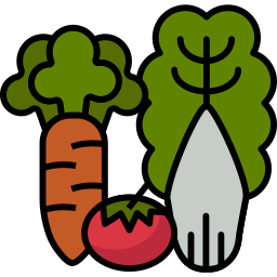 des légumes Icône