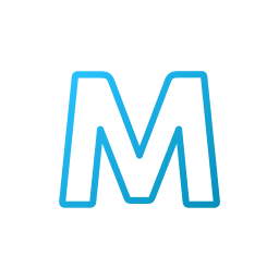 Letter m icon