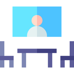 video conferenza icona