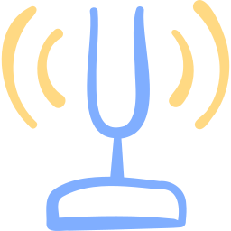 Tuning fork icon