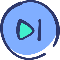 botón de fin icono