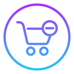 Remove from cart icon