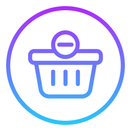 Shopping basket icon