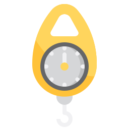 Weighing scale icon