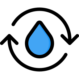 Water cycle icon