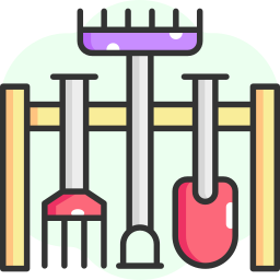 Garden tools icon