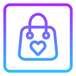 Shop bag icon