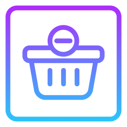 Shopping basket icon