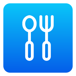 Spoon and fork icon