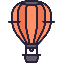 Горячие воздушные шары иконка