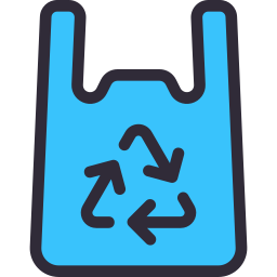 Мешок для вторичной переработки иконка