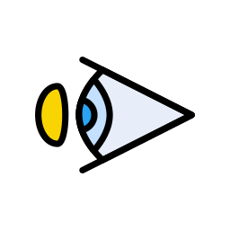 Óptico icono