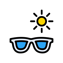 zonnebril icoon