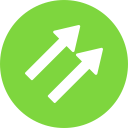 Up right arrow icon