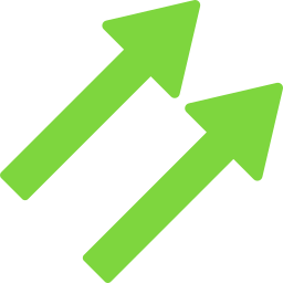 Up right arrow icon