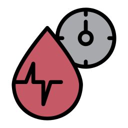 pressione sanguigna icona