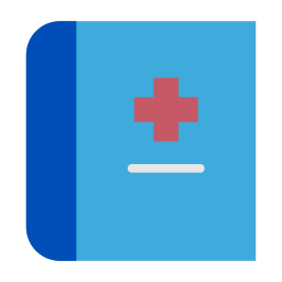 Medical book icon