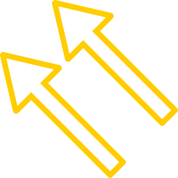 Up left arrow icon