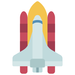 Rocket ship icon