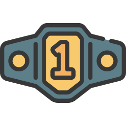 cinturão de campeão Ícone