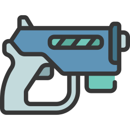 Space gun icon