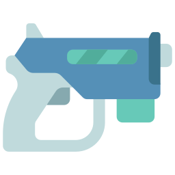 Space gun icon