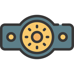 Champion belt icon