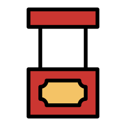 Ticket box icon