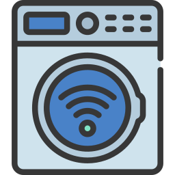 Smart washing machine icon