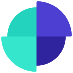 diagramme circulaire Icône