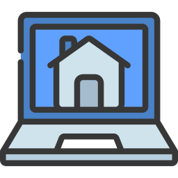 Laptop computer icon