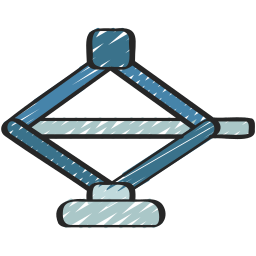 cric de voiture Icône