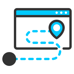 itinerario icona
