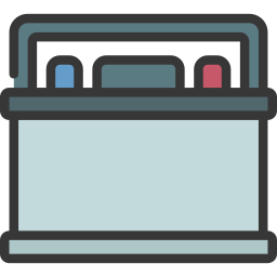 Car battery icon