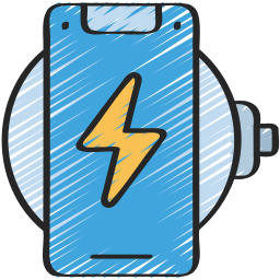 Wireless charger icon