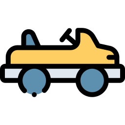 Car toy icon