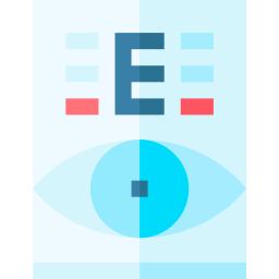 test oczu ikona