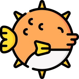 Puffer fish icon