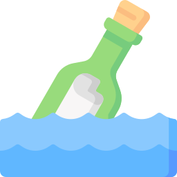 Message in a bottle icon