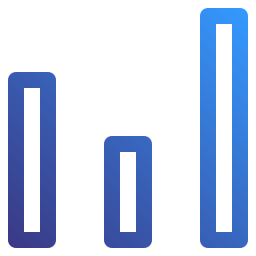 barra gráfica icono