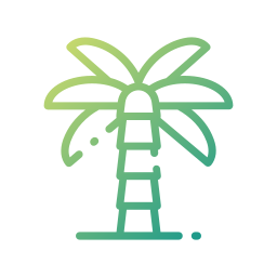 Palm trees icon