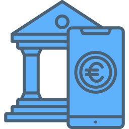 Mobile banking icon