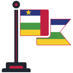 república centroafricana icono