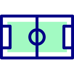 voetbalveld icoon